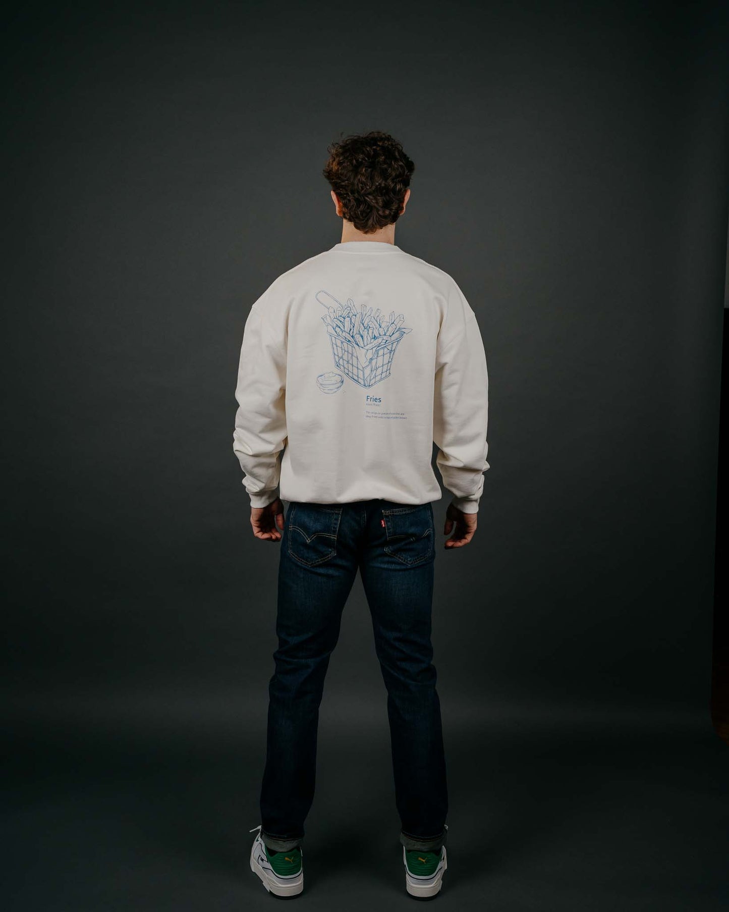 BITES by ELERO FRIES SWEATER