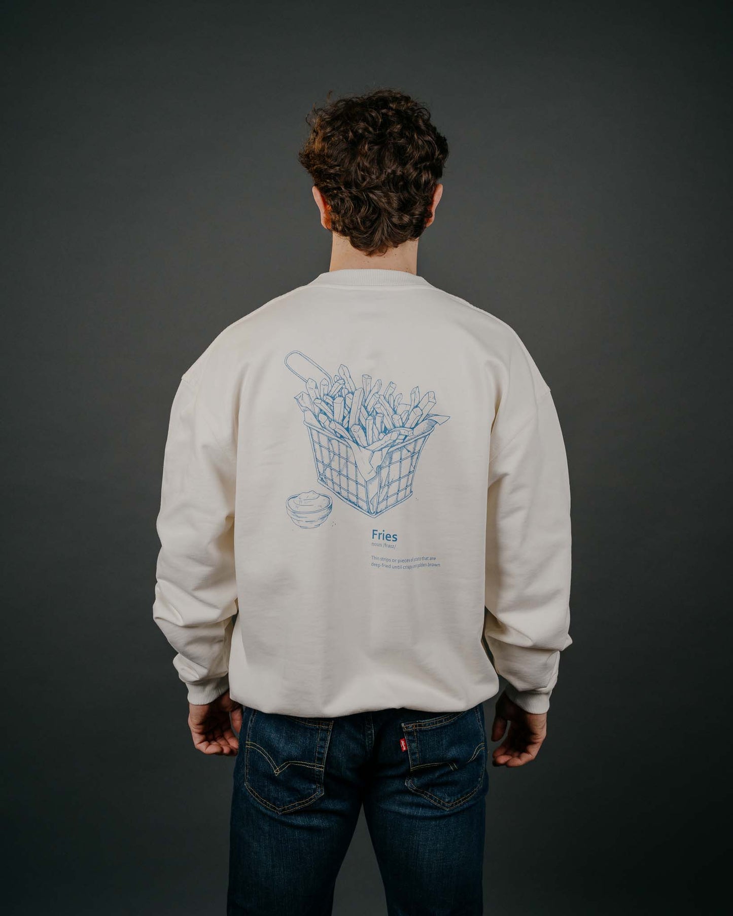 BITES by ELERO FRIES SWEATER