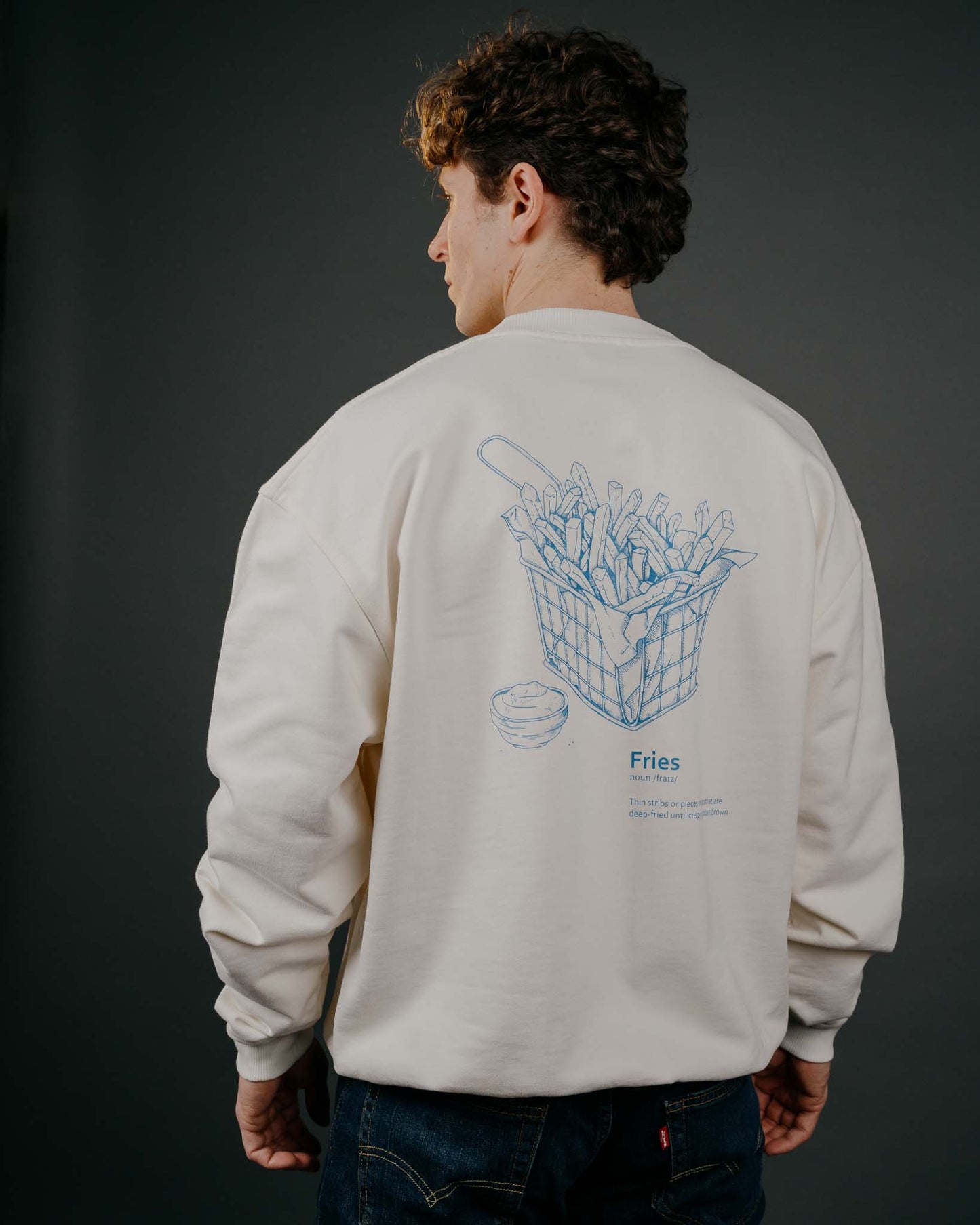 BITES by ELERO FRIES SWEATER